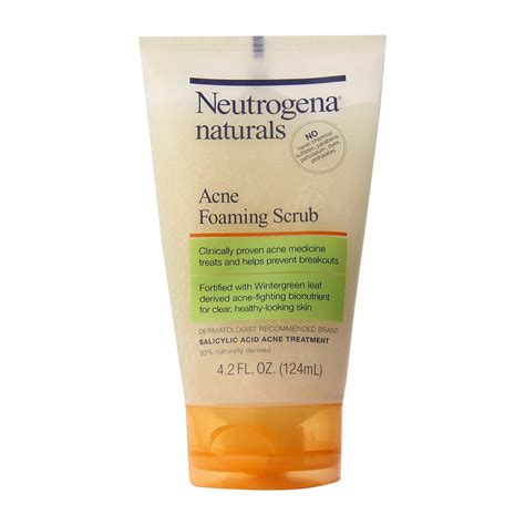 Neutrogena (Skin Care) Naturals Acne Foaming Scrub