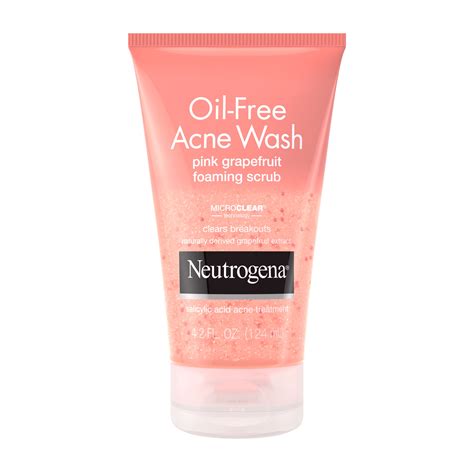 Neutrogena (Skin Care) Oil-Free Acne Wash Pink Grapefruit logo