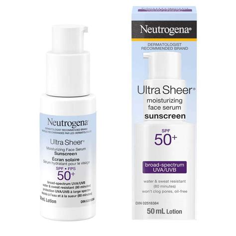 Neutrogena (Skin Care) Ultra Sheer Moisturizing Face Serum logo