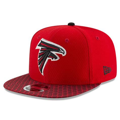 New Era Atlanta Falcons NFL Sideline Home 9FIFTY Snapback logo
