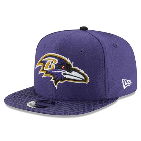 New Era Baltimore Ravens NFL Sideline Home 9FIFTY Snapback logo