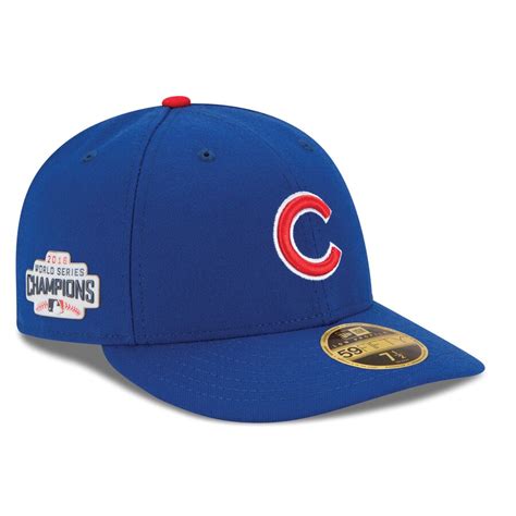 New Era Chicago Cubs 2016 World Series Champions Side Patch 59Fifty logo