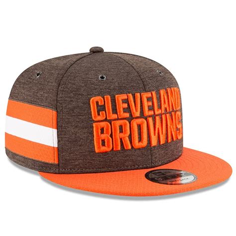 New Era Cleveland Browns NFL Sideline Home 9FIFTY Snapback logo