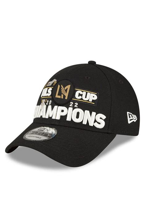 New Era Columbus Crew SC 2020 MLS Cup Champions Locker Room 9FORTY Adjustable Hat logo
