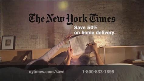 New York Times TV Commercial for Subscribing to the New York Times featuring Erik McKay