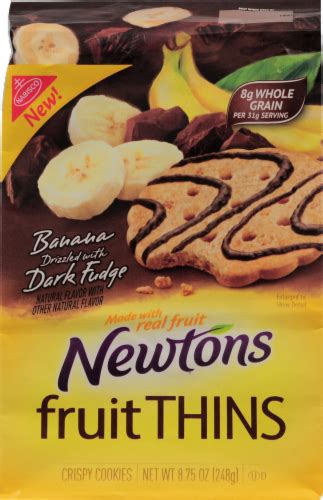Newtons Fruit Thins: Banana Dipped With Dark Fudge