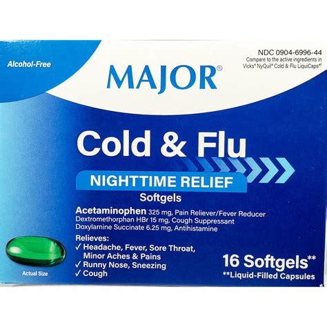 Next Nighttime Cold & Flu Relief commercials