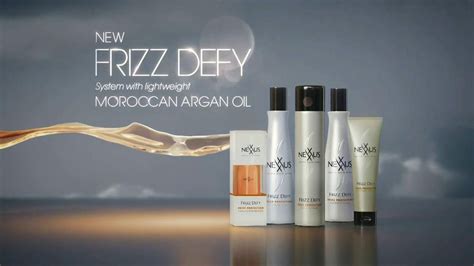 Nexxus TV Commercial For Frizz Defy Moroccan Argan Oil