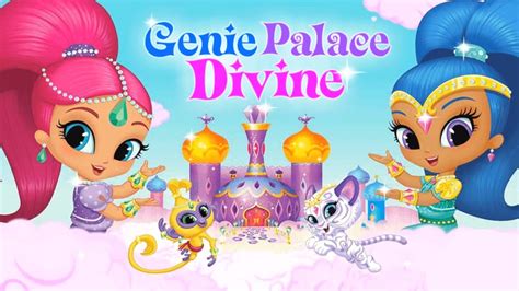Nick Jr. Genie Palace Divine logo