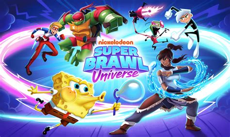 Nickelodeon Super Brawl Universe logo