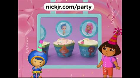 Nickelodeon TV Commercial for Nick Jr. Party Themes created for Nickelodeon