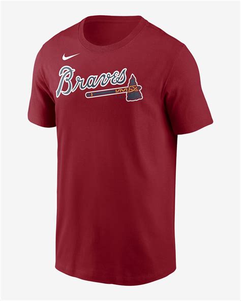Nike Atlanta Braves Wordmark Legend T-Shirt logo