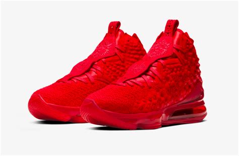 Nike LeBron 17 University Red commercials