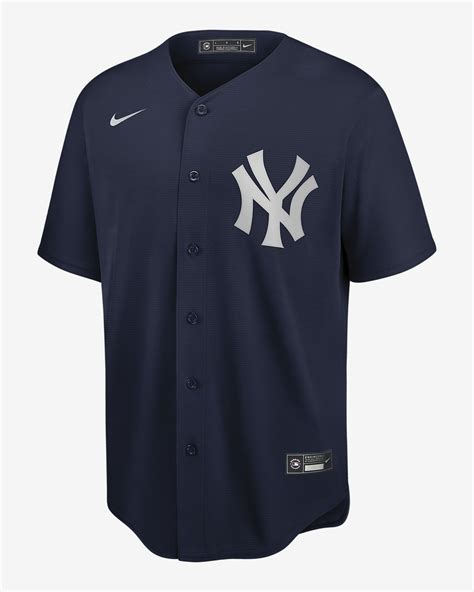 Nike Men's New York Yankees Home Replica Player Jersey logo