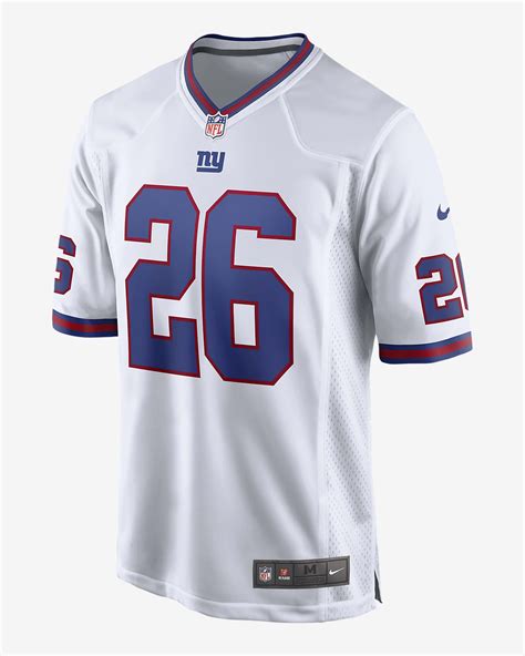 Nike New York Giants Saquon Barkley Game Player Jersey