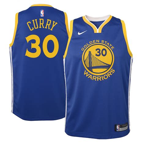 Nike Stephen Curry Golden State Warriors Swingman Jersey logo