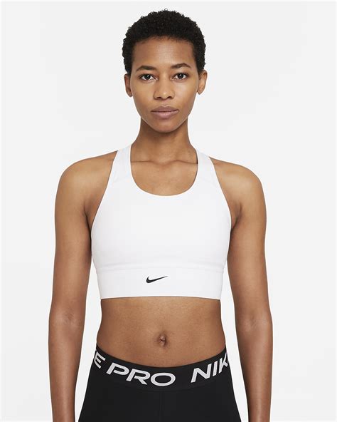 Nike Swoosh Sports Bra logo