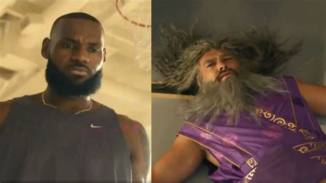 Nike TV Spot, 'Father Time: Final Round' Featuring LeBron James, Jason Momoa featuring Bronny James Jr.