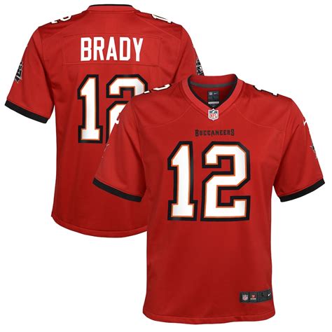 Nike Tom Brady Tampa Bay Buccaneers Red Game Jersey