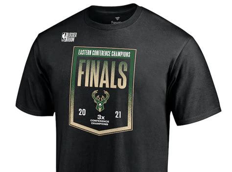 Nike Women's Milwaukee Bucks White 2021 NBA Finals Champions Locker Room T-Shirt logo
