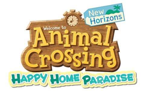 Nintendo Animal Crossing New Horizons Happy Home Paradise logo