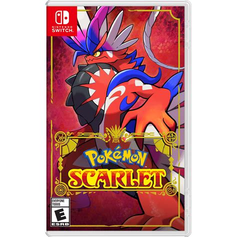 Nintendo Pokémon Scarlet logo