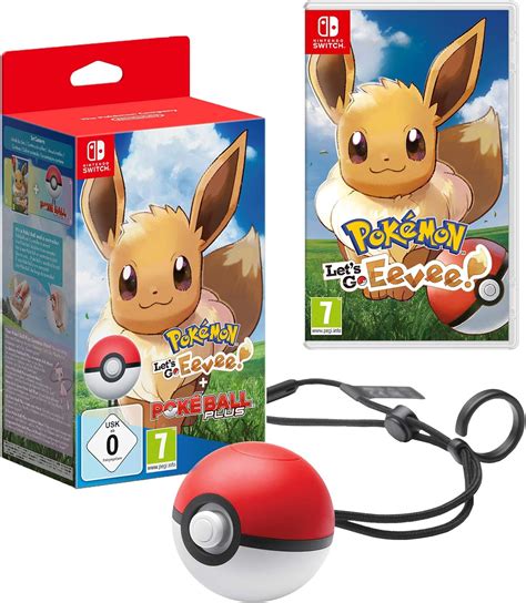 Nintendo Pokémon: Let's Go, Eevee! Poké Ball Plus Bundle