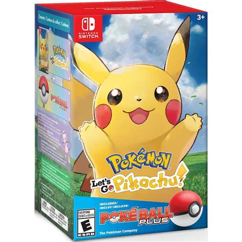 Nintendo Pokémon: Let's Go, Pikachu! Poké Ball Plus Bundle logo