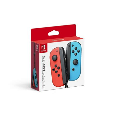Nintendo Switch With Neon Blue & Red Joy-Con commercials