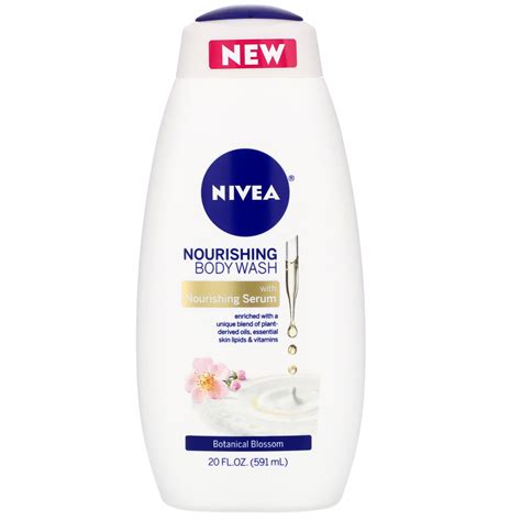Nivea Nourishing Body Wash Botanical Blossom logo