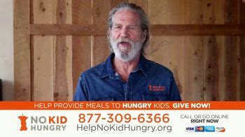 No Kid Hungry TV Spot, 'School Shutdowns' Featuring Jeff Bridges created for No Kid Hungry