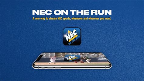 Northeast Conference NEC on the Run App TV Spot, 'The Best Way to Stream'