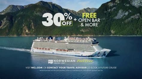 Norwegian Cruise Line TV commercial - Break Free: Refresh: 35% Off