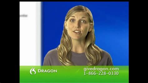 Nuance Dragon TV commercial - Give Dragon Speech Recognition