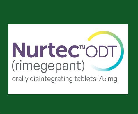 Nurtec Nurtec ODT logo