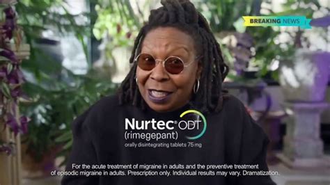 Nurtec ODT TV commercial - Big News