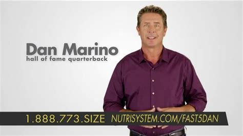 Nutrisystem Fast 5+ Kit TV Spot, 'Everyone Has a Number' Feat. Dan Marino created for Nutrisystem