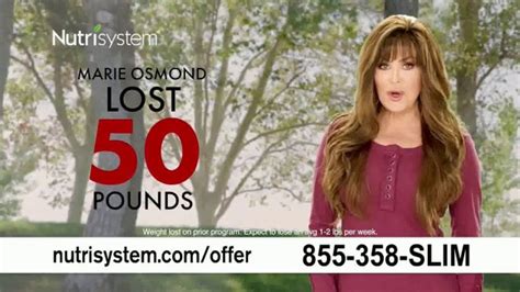Nutrisystem TV Commercial Featuring Marie Osmond created for Nutrisystem