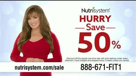 Nutrisystem TV commercial - Save 50%