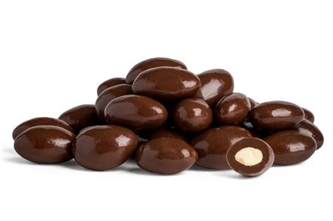 Nuts.com Dark Chocolate Covered Almonds logo