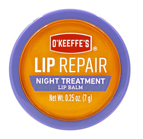 O'Keeffe's Lip Repair Night Treatment Lip Balm logo