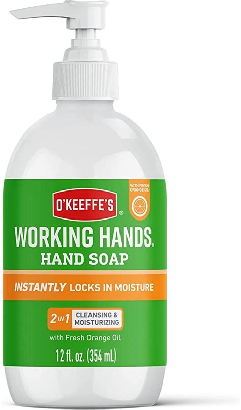 O'Keeffe's Working Hands Hand Soap with Fresh Orange Oil
