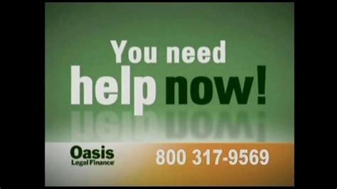 Oasis Legal Finance TV commercial - Dont Wait to Settle