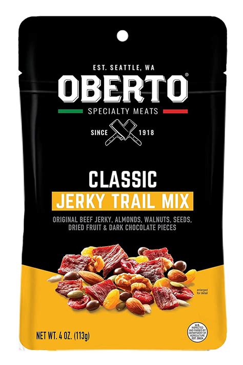 Oberto Trail Mix With Original Beef Jerky