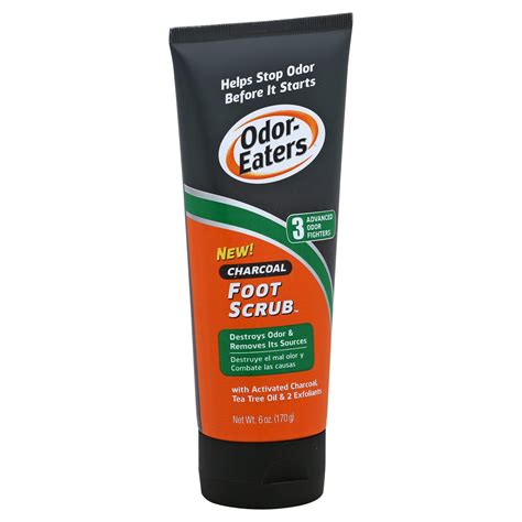Odor-Eaters Charcoal Foot Scrub