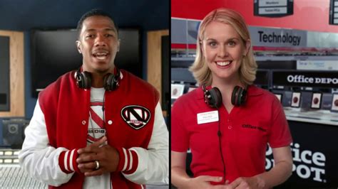 Office Depot TV Spot, 'Depot Time:Monster Headphones' Featuring Nick Cannon