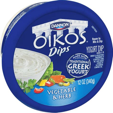 Oikos Dips Vegetable and Herb commercials