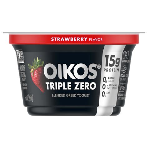 Oikos Greek Yogurt Blended Strawberry