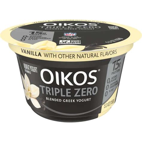Oikos Greek Yogurt Blended Vanilla logo