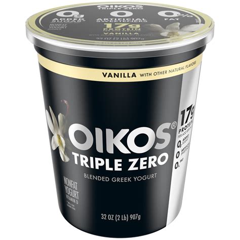 Oikos Triple Zero Vanilla logo